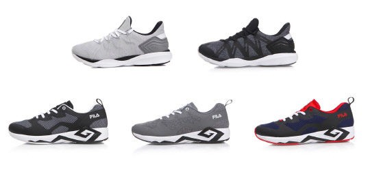 휠라 '스파게티 플래시'(위), 'MB 플래시' <휠라 제공>